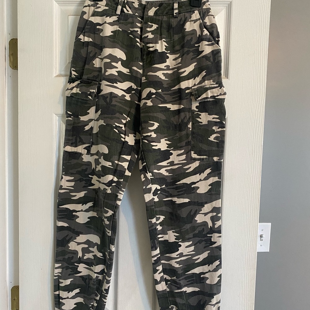 Pretty little thing camo cargo pants